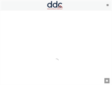 Tablet Screenshot of ddcconstruct.com